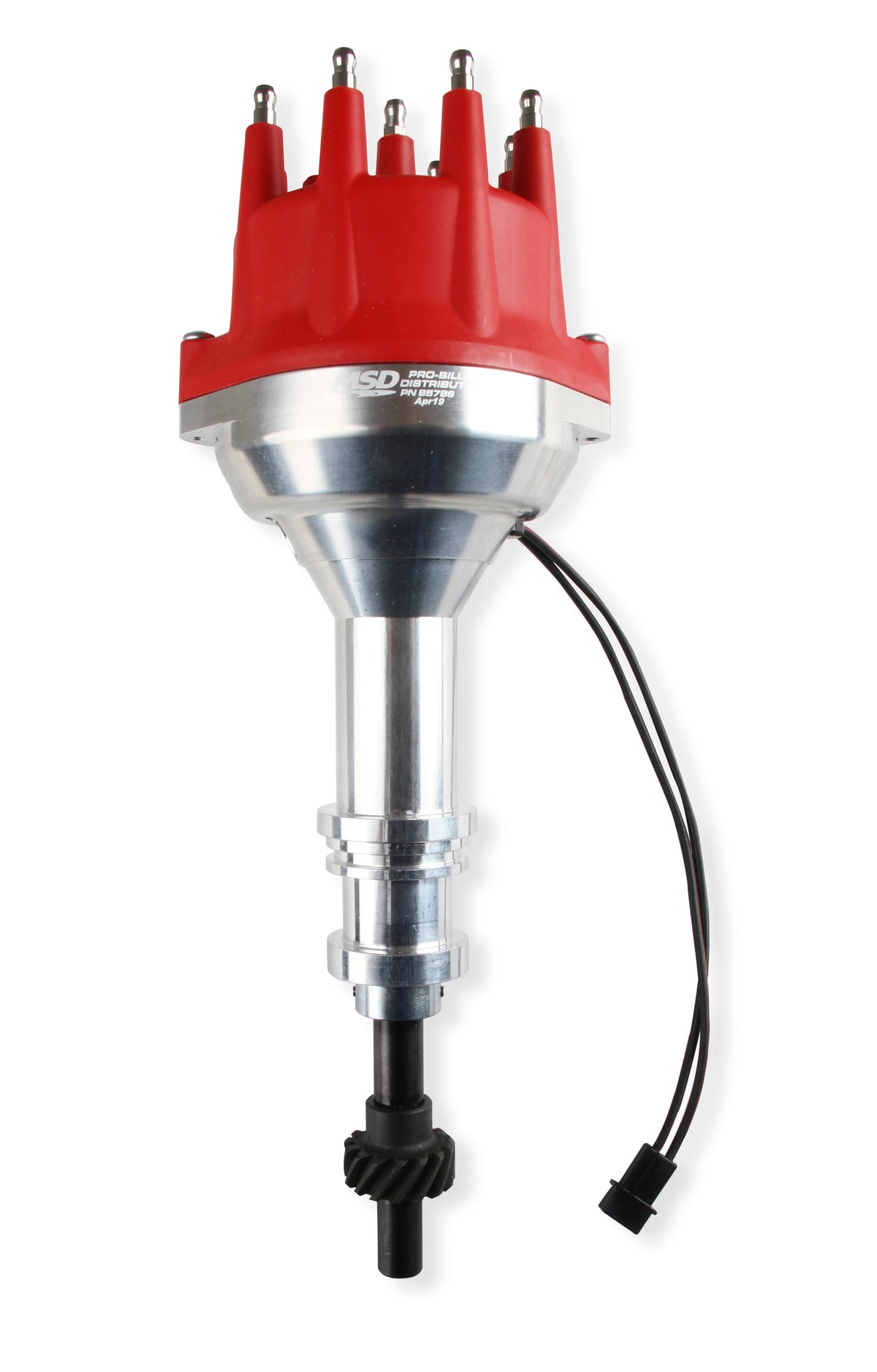 MSD 85786 Distributor, for Ford 351W, Billet, Small Cap, Steel Gear