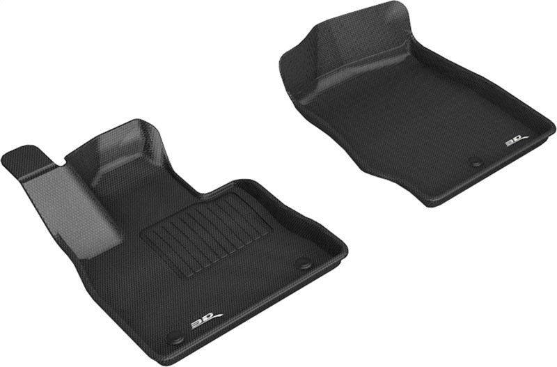 3D MAXpider Kagu Front Floor Mats for 2020-2022 Ford Explorer