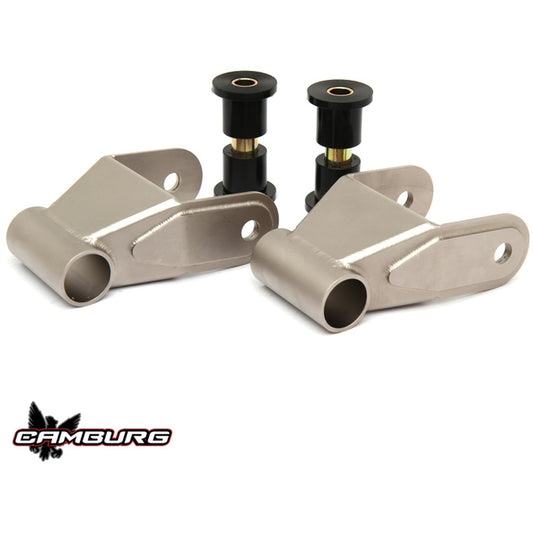 Camburg Engineering CAM-120028 TIG Welded 4130 Leaf Spring Shackle Kit 1.5 in Extended for 2015-2023 Ford F-150