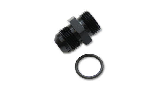 Vibrant -8AN Male Flare to 4AN ORB Male Straight Adapter w/O-Ring - Anodized