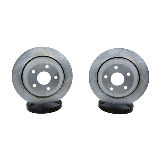 Baer Brakes 18-26 Jeep Wrangler Claw Performance Rear SZ Rotors — 18-26 Jeep Wrangler JL w/BRY Brake Code