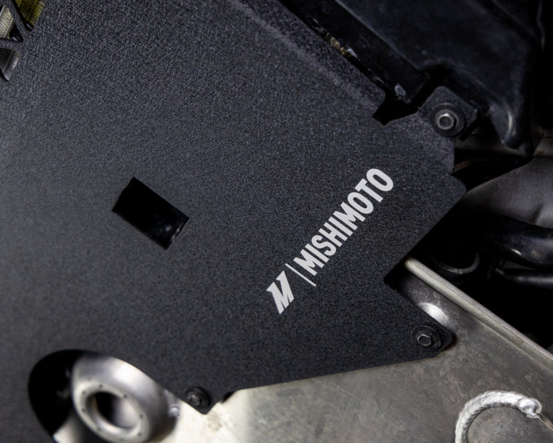 Mishimoto 2021+ BMW G80/G82/G87 M2/M3/M4 Skid Plate Engine - Wrinkle Black - #MMSD-G80-21WBK