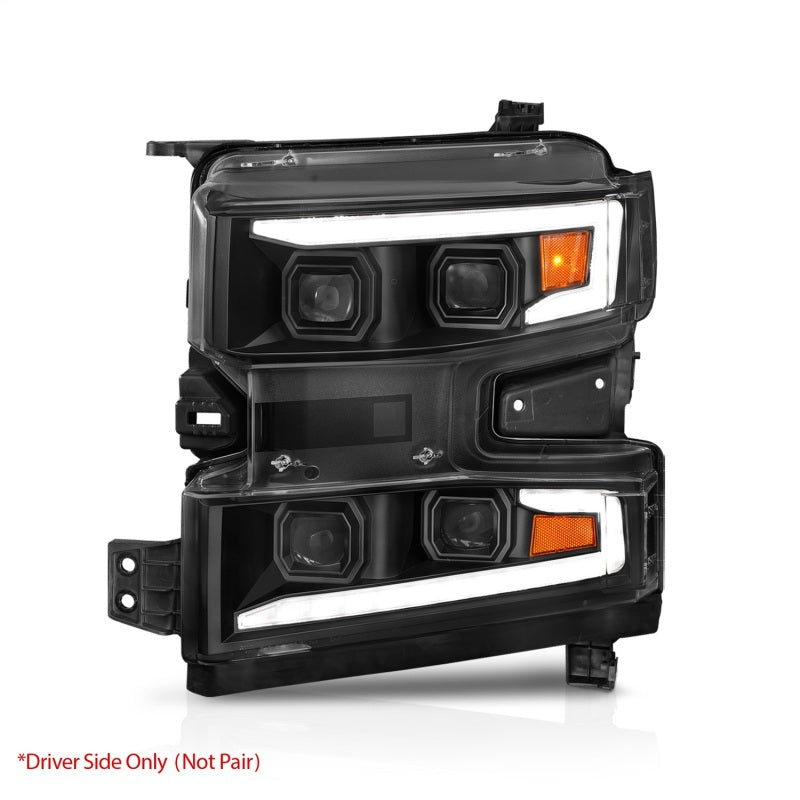 ANZO 2019-2022 Chevrolet Silverado 1500 LED Projector Headlights