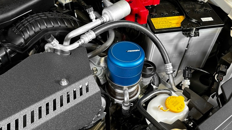PERRIN 15-26 Subaru WRX & 13-26 BRZ/FR-S/86/GR86 Oil Filter Cover - Blue