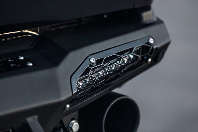 Addictive Desert Designs for 17-18 Ford F-150 Raptor HoneyBadger Rear Bumper w/ 10in SR LED Mounts