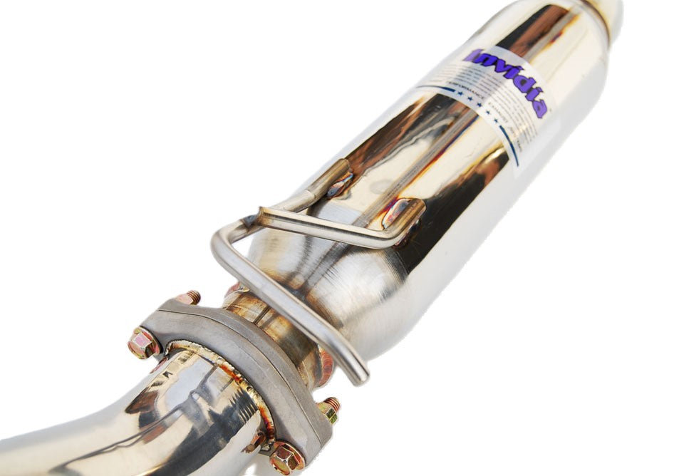 Invidia HS12HC2GTT 12-16 Honda Civic Si Coupe N1 70mm Titanium tip Cat-back Exhaust