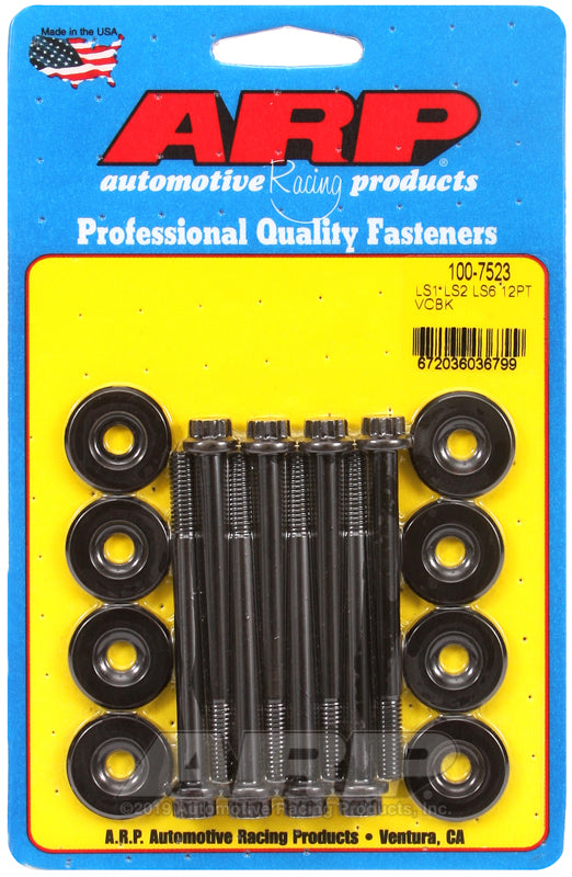 ARP 100-7523 Valve Cover Bolt Kit 12pt Head for Chevy Gen III/LS Series SB