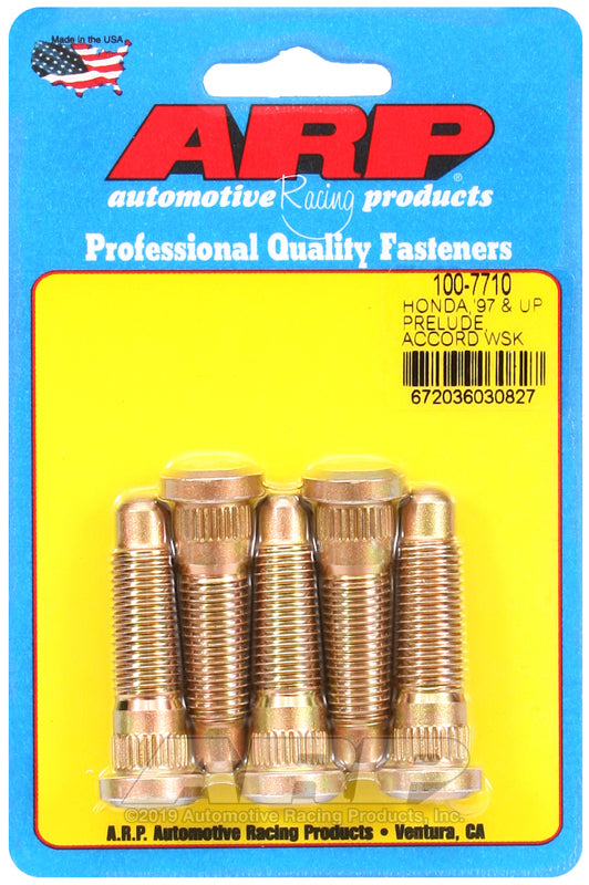 ARP 100-7710 for 80-00 Honda M12x1.85in 5 Wheel Stud Kit
