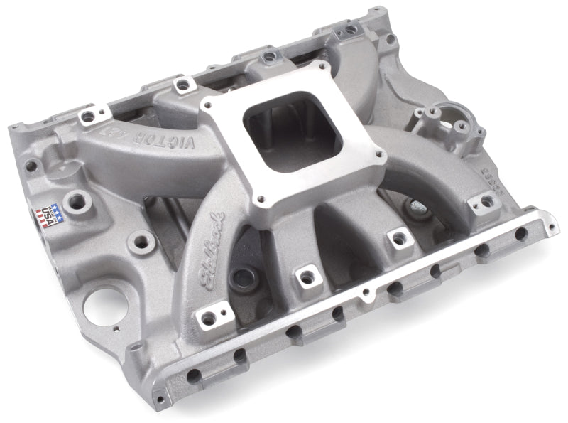 Edelbrock 29365 390-428 Ford FE Victor EFI Manifold 4150 Flange Mounting