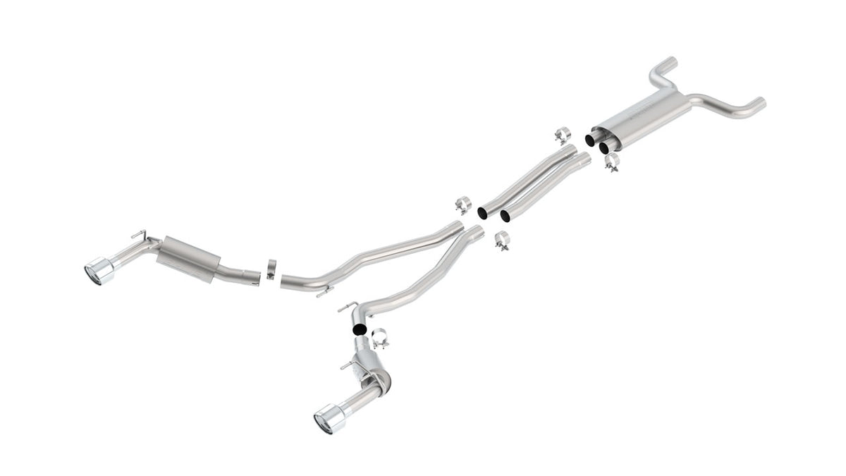 Borla 1014036 Cat-Back Exhaust System S-Type for 2014-2015 Chevrolet Camaro SS
