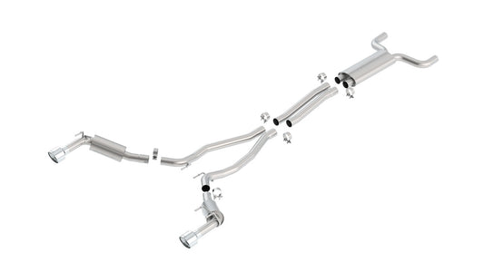 Borla 1014036 Cat-Back Exhaust System S-Type for 2014-2015 Chevrolet Camaro SS