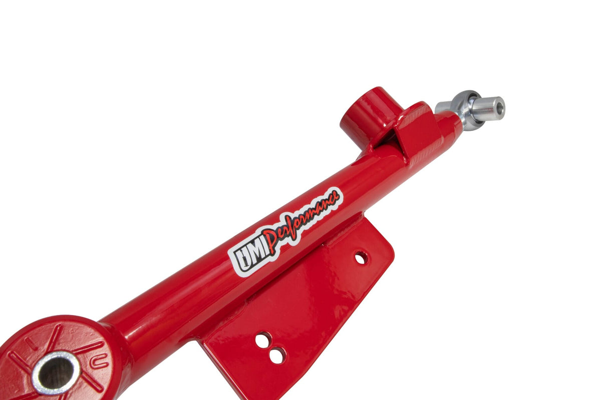 UMI Performance 101417-R Upper and Lower Adjustable Control Arms Red