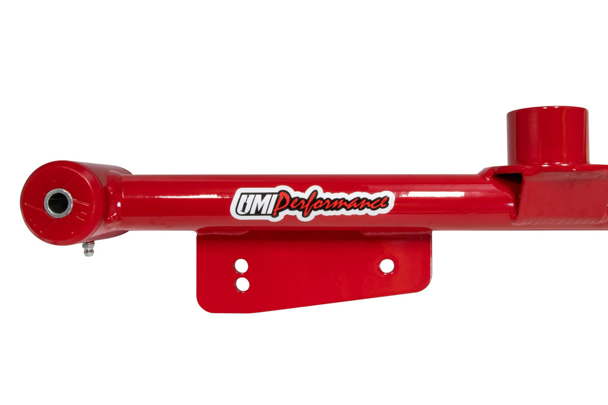 UMI Performance 101417-R Upper and Lower Adjustable Control Arms Red