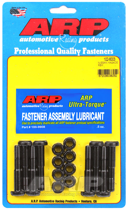 ARP 102-6003 for Nissan KA24DE Rod Bolt Kit