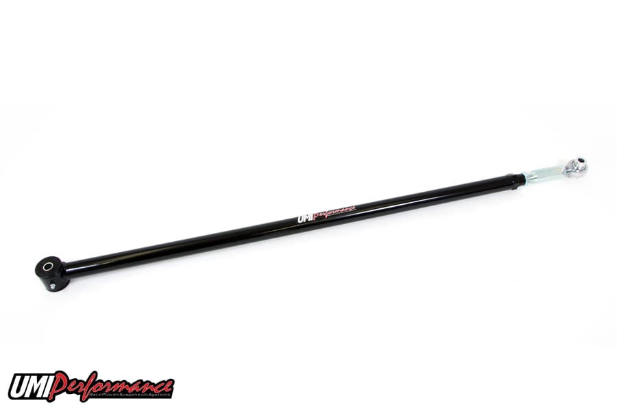 UMI Performance 1042-B On-Car Adjustable Panhard Bar Black for 2005-2014 Mustang