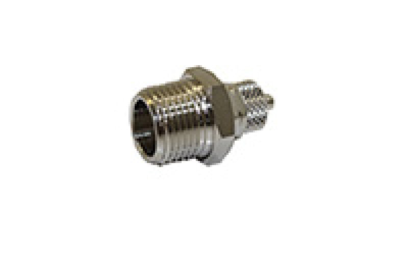 Snow Performance SNO-82081R 3/8in NPT - 1/4 Quick Connect Straight Res Fitting