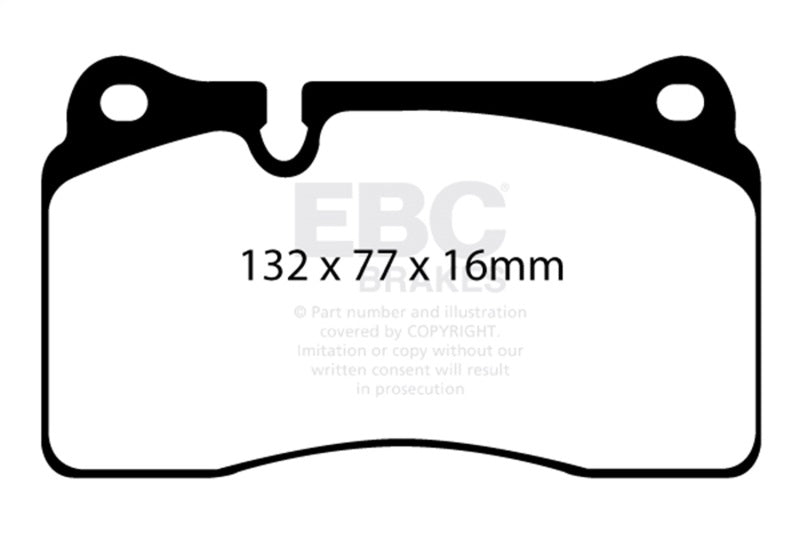 EBC Brakes Redstuff Ceramic Brake Pads DP32070C