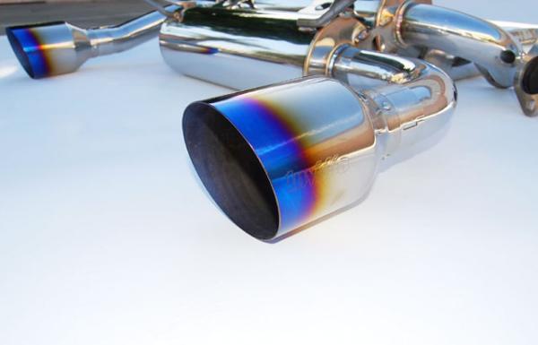 Invidia HS03IG3GIT 03-07 Infiniti G35 Coupe Gemini Single Layer Titanium tip Cat-back Exhaust