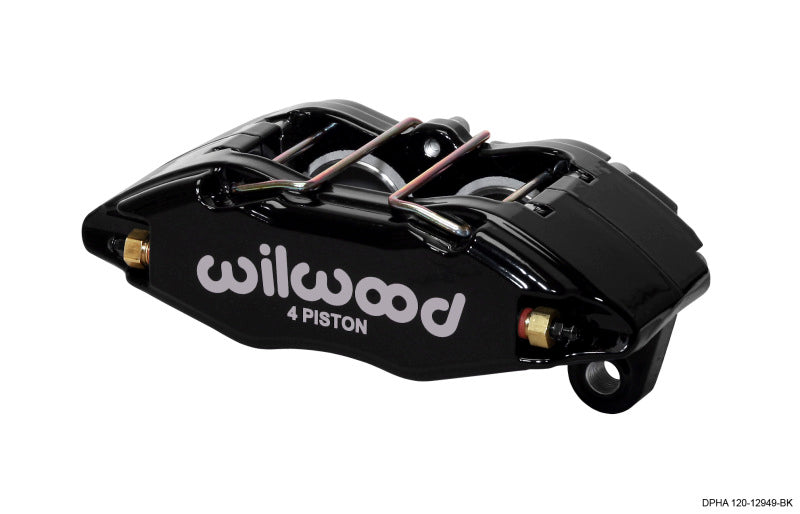 Wilwood Caliper-Dynapro Honda/Acura - Black Powder 1.62in Pistons .83in Disc - #120-12949-BK