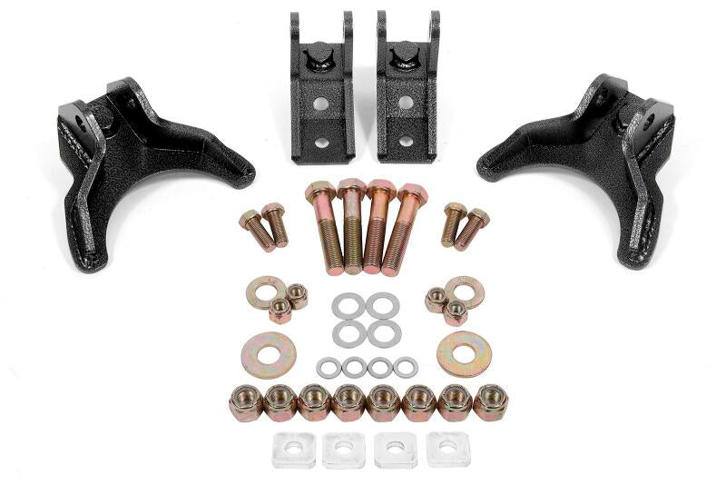 BMR 1982-2002 3rd Gen F-Body Coilover Conversion Kit Rear Non-Adj Shock Mount without CAB - Black Hammertone