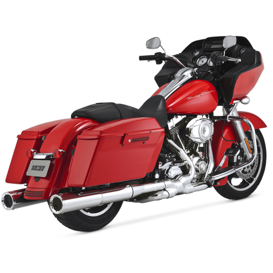 Vance & Hines 16463 Hi-Output Slip-Ons Chrome for 2017-2026 Harley-Davidson Touring
