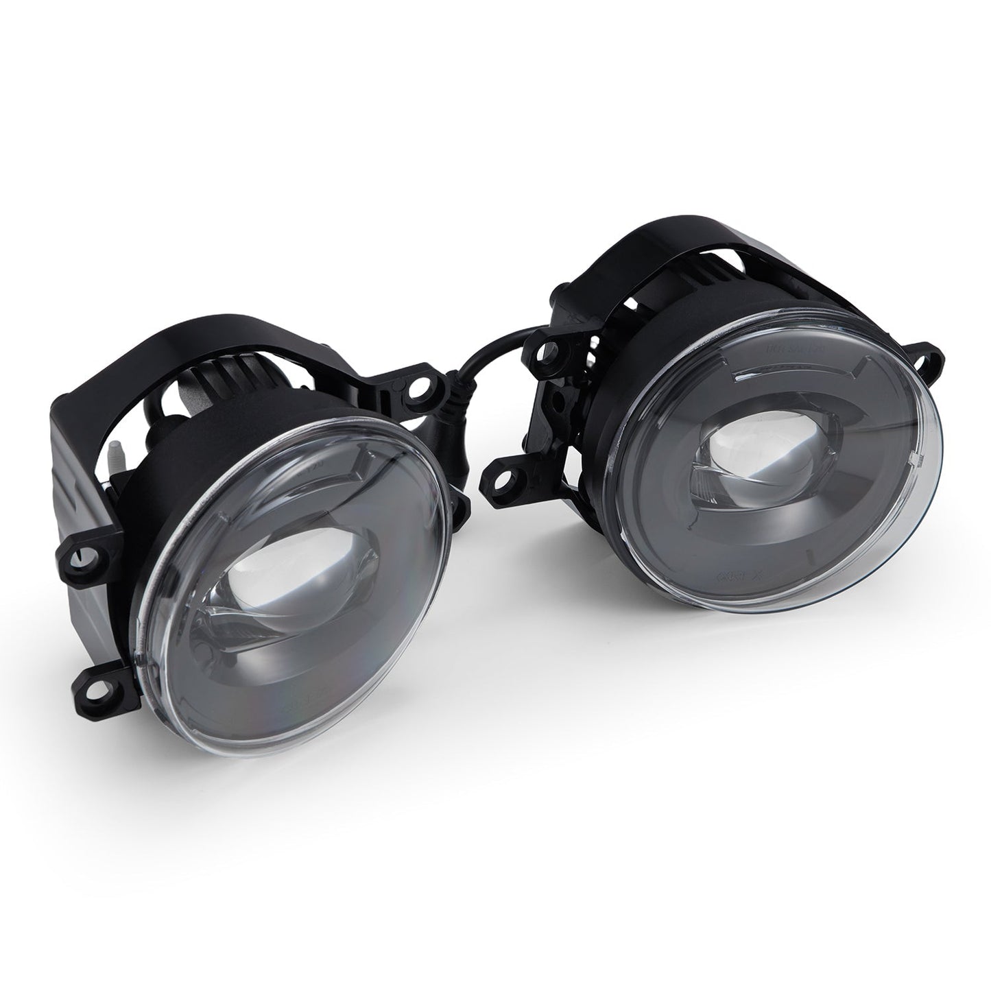 AlphaRex 210023 Universal Toyota/Lexus/Scion MKII DoubleTap LED Projector Fog Lights - White/Amber