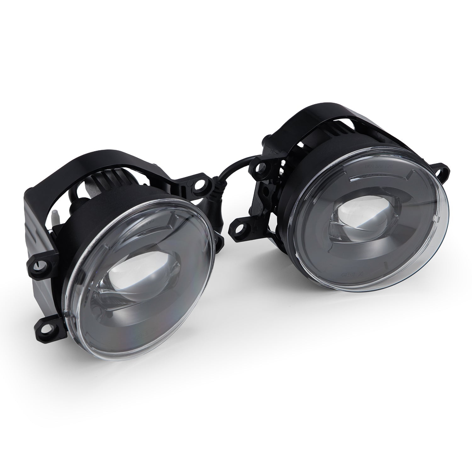 AlphaRex 210023 Universal Toyota/Lexus/Scion MKII DoubleTap LED Projector Fog Lights - White/Amber