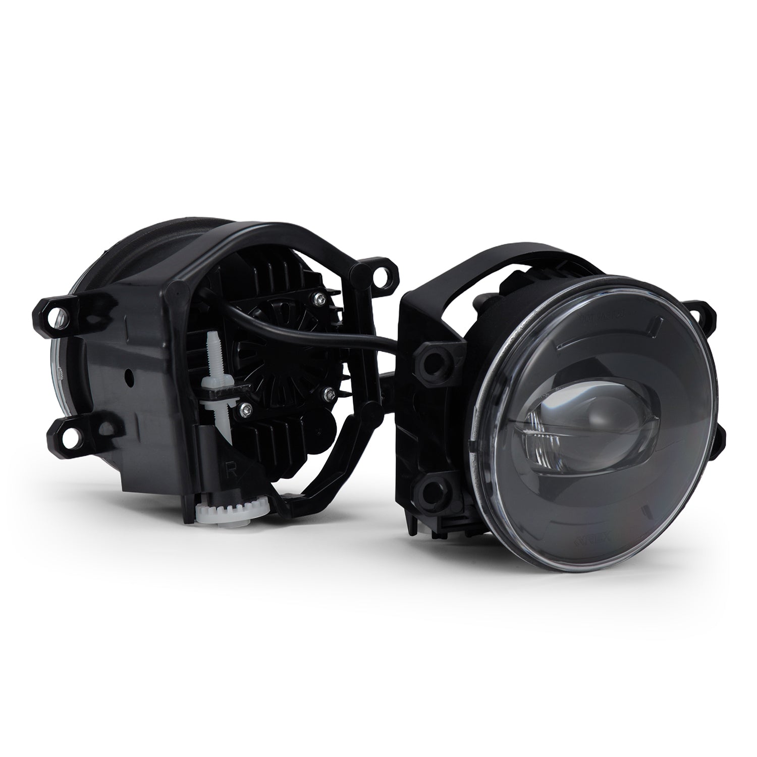 AlphaRex 210023 Universal Toyota/Lexus/Scion MKII DoubleTap LED Projector Fog Lights - White/Amber