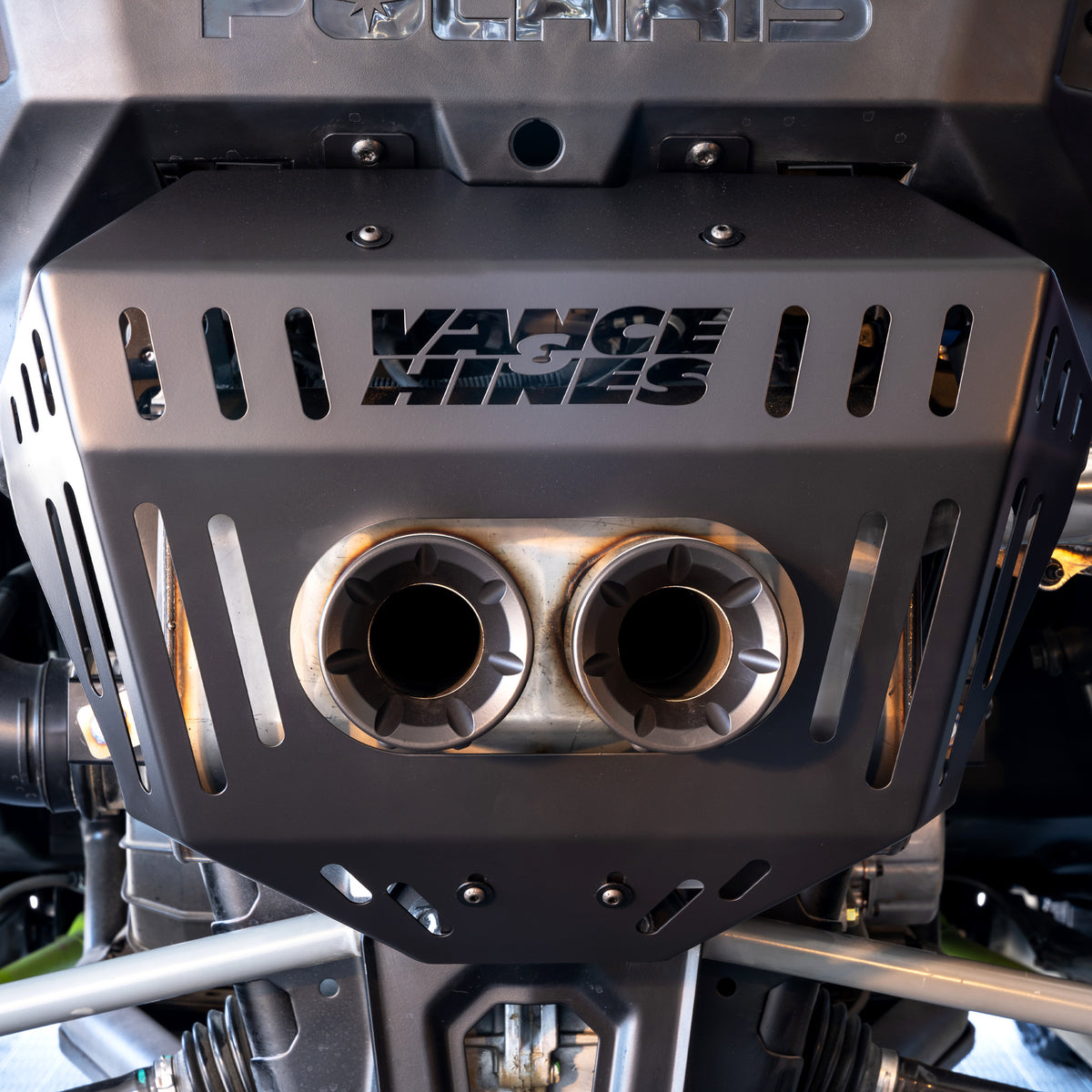 Vance & Hines 11015 Mojave Eliminator Slip-On Stainless for 2022-2024 Polaris RZR Turbo R
