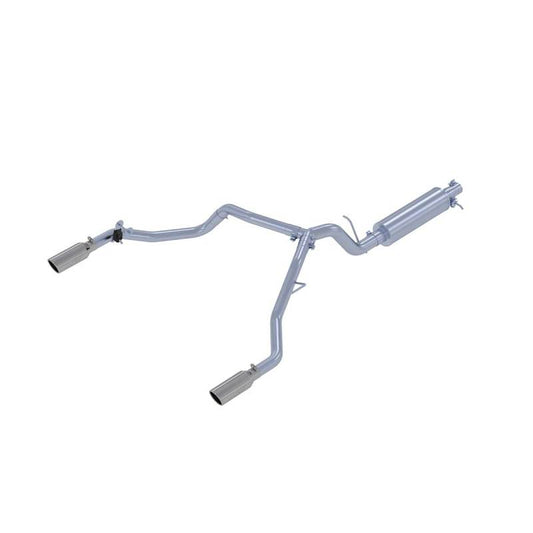 MBRP 19-20 Ford Ranger 2.3L 3 in Exit 4 in Tips AL Cat Back