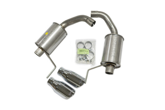 Roush Axle Back Exhaust for 15-26 Mustang V6/EcoBoost Black Tips 421837-BLK