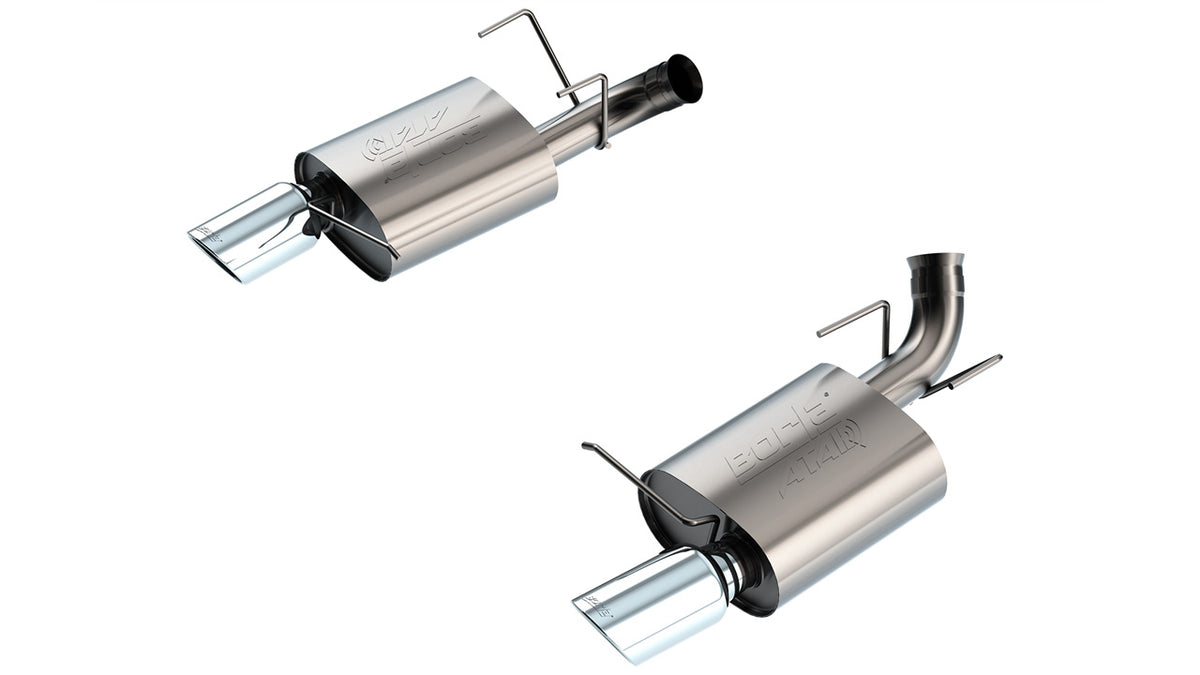 Borla 11791 Axle-Back Exhaust System ATAK for 2011-2012 Ford Mustang GT (5.0L V8)