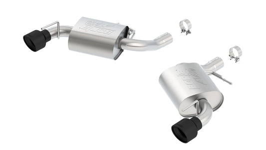 Borla 11923CB Axle-Back Exhaust System ATAK with Black Coated Tips for 2016-2024 Chevrolet Camaro SS