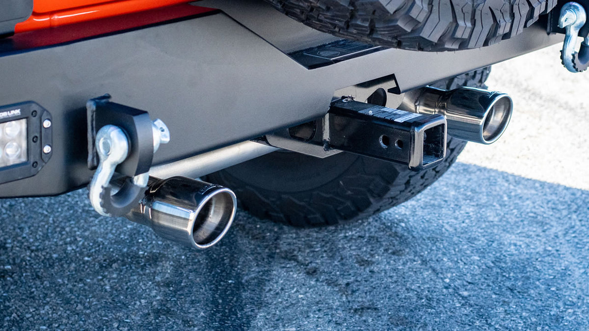 Borla 11955 Axle-Back Exhaust System Touring for 2018-2026 Jeep Wrangler (3.6L V6)