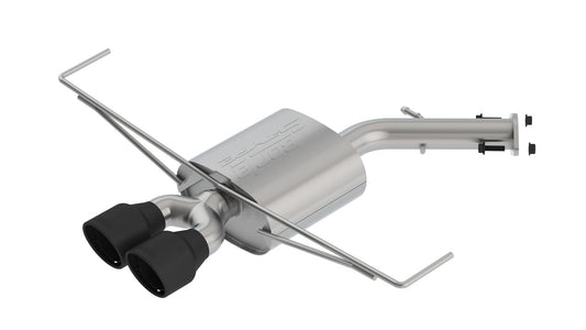 Borla 11959CB Axle-Back Exhaust System S-Type with Black Coated Tips for 2019-2022 Hyundai Veloster (1.6L)