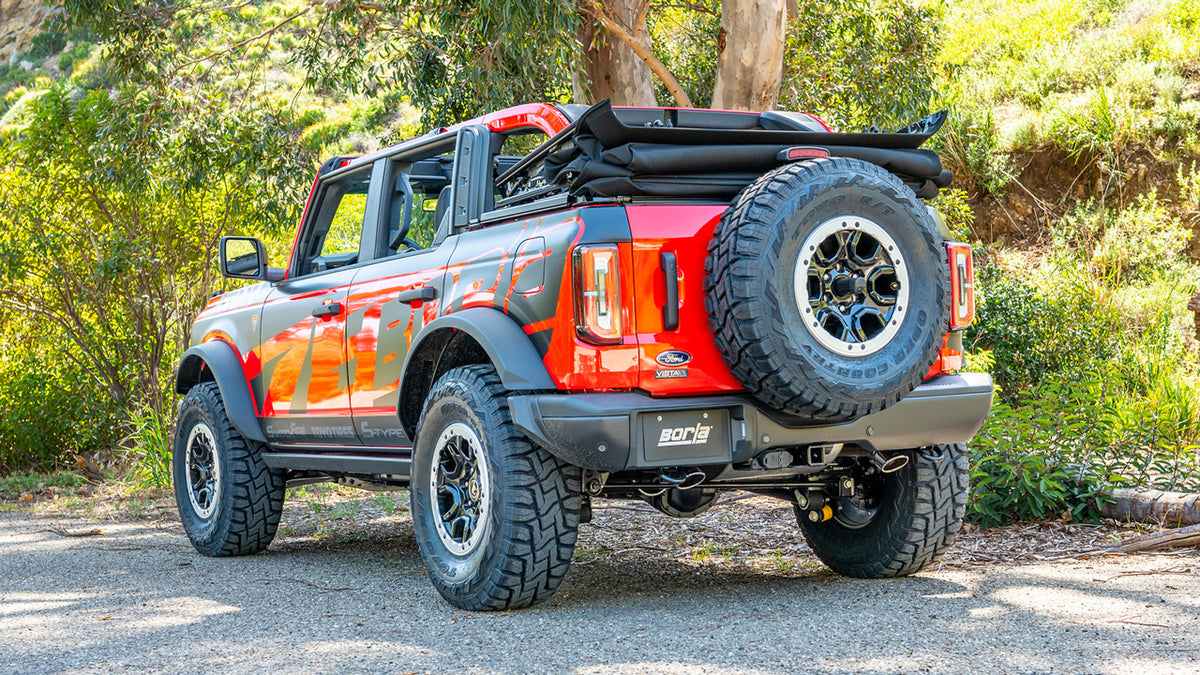 Borla 11973 Axle-Back Exhaust System Touring for 2021-2026 Ford Bronco (2.3L)