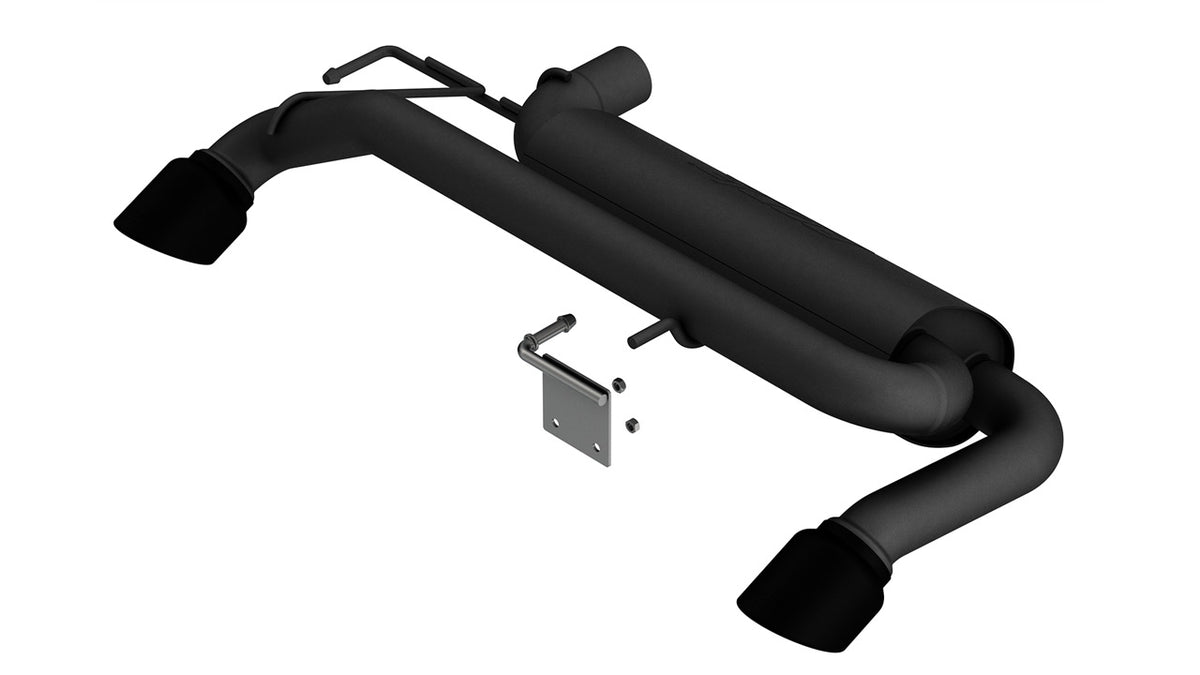 Borla 11975CB Axle-Back Exhaust System ATAK with Black Coated Tips for 2021-2026 Ford Bronco (2.3L)