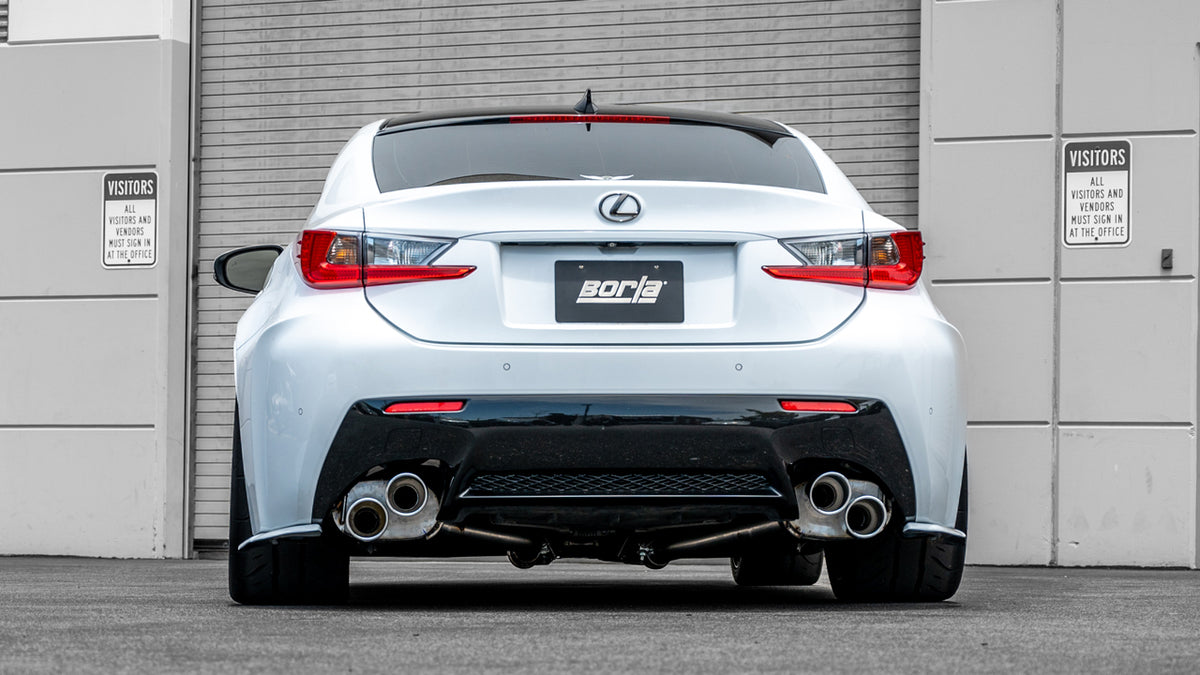 Borla 11981 Axle-Back Exhaust System S-Type for 2015-2025 Lexus RC F