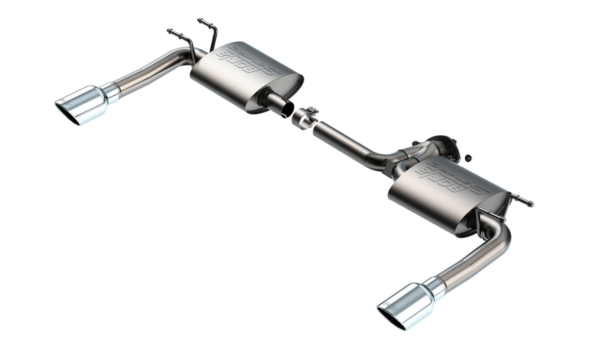 Borla 11982 Axle-Back Exhaust System S-Type for 2019-2026 Mazda 3 (2.5L)