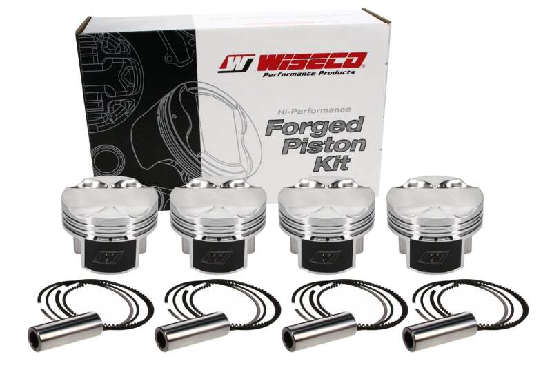 Wiseco K636M86 for Mitsubishi EVO 10 4B11-T 2008+ -4.5cc Piston Shelf Stock Kit