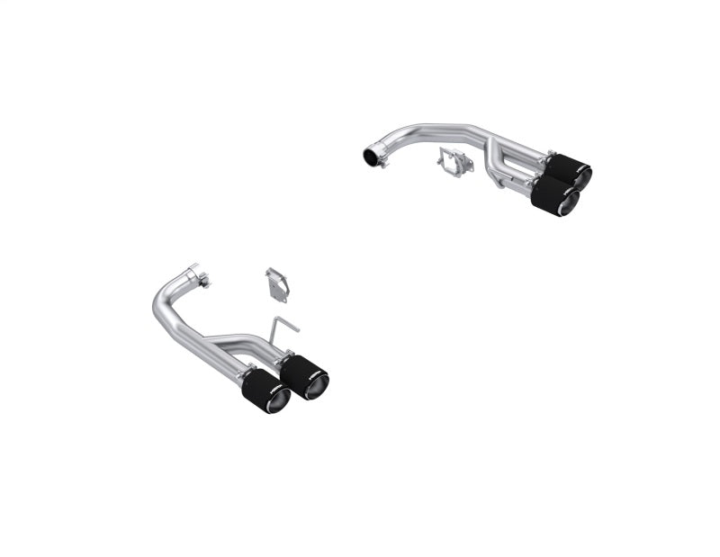 MBRP Mustang GT 5.0L T304 2.5in Axle-Back with Quad Carbon Fiber Tips