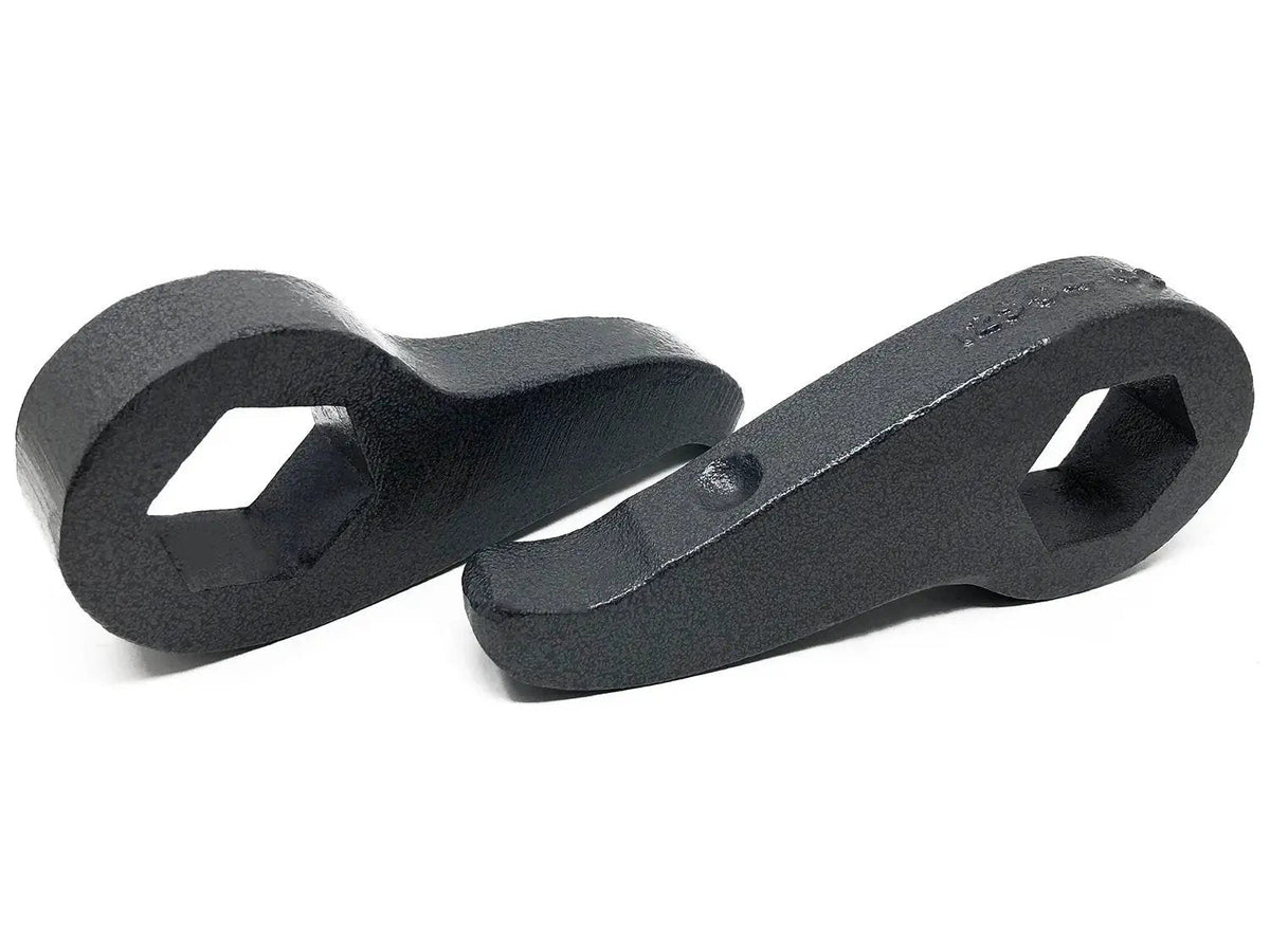 Tuff Country 12004 2in Front Leveling Torsion Keys for 2011-2019 Chevrolet GMC 2500HD 3500HD 4WD 2WD