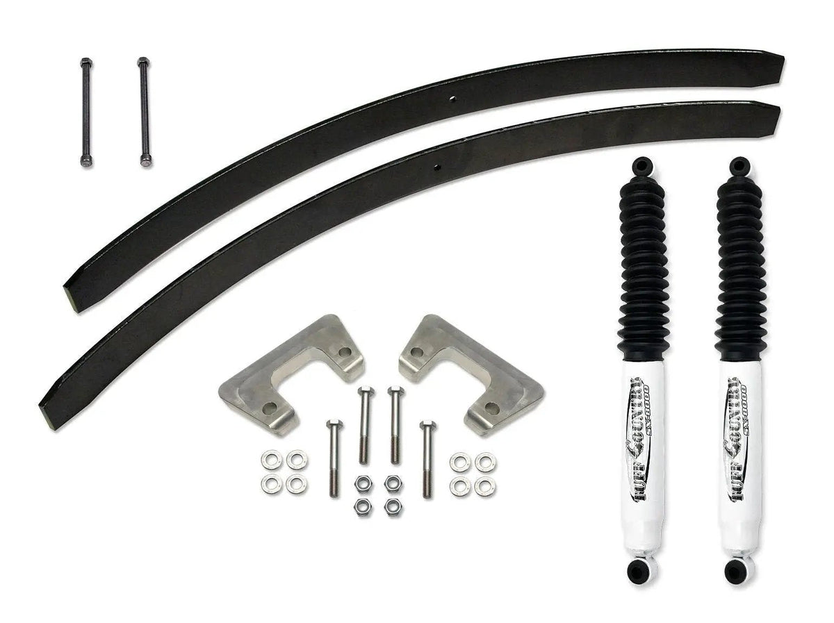 Tuff Country 12021 2in EZ-Install Lift Kit (Rear Add-a-Leafs) No Shocks for 2007-2018 Sierra 1500