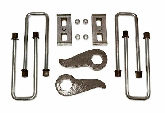 Tuff Country 12034 2in Lift Kit (Rear Lift Blocks) No Shocks for 2011-2019 Silverado 2500HD 4WD/2WD