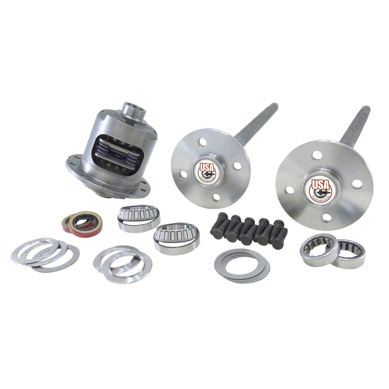 Yukon Gear & Axle YA FMUST-1-28 For 79-93 Mustang Axle Kit / 28 Spline / 4 Lug Axles with Duragrip Positraction