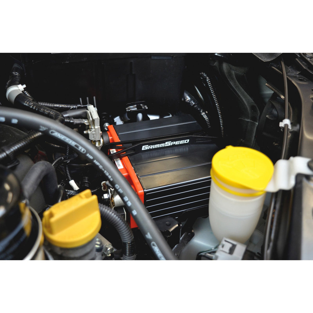 GrimmSpeed GRM121028 for 08-14 Subaru WRX STI Lightweight Battery Mount Kit