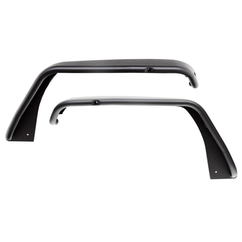 Westin 62-1025 Tube Fenders Front for 2018-2026 Jeep Wrangler JL/Gladiator Textured Black