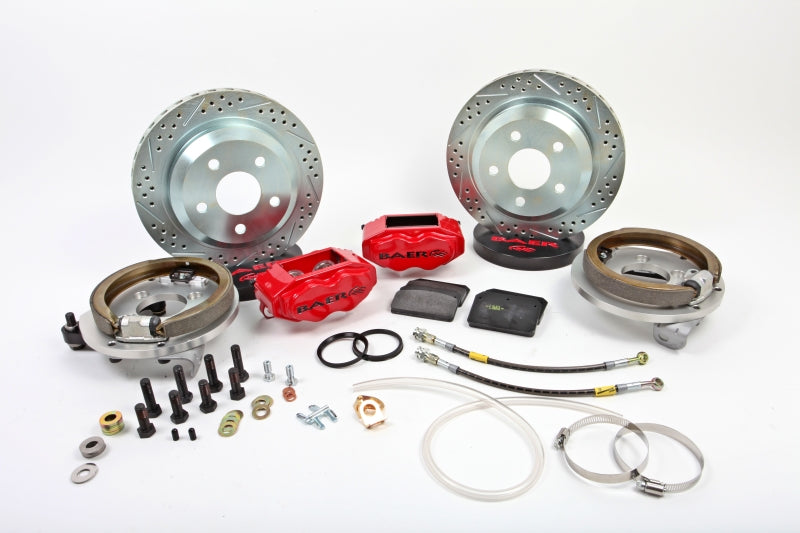 Baer Brakes 71-76 Chevrolet Caprice 12in SS4 Rear SDZ Brake Kit - Black