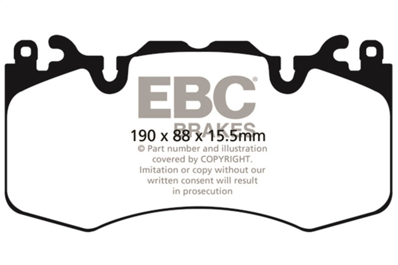 EBC 13+ Land Rover Range Rover 3.0 Supercharged Yellowstuff Front Brake Pads DP42064R