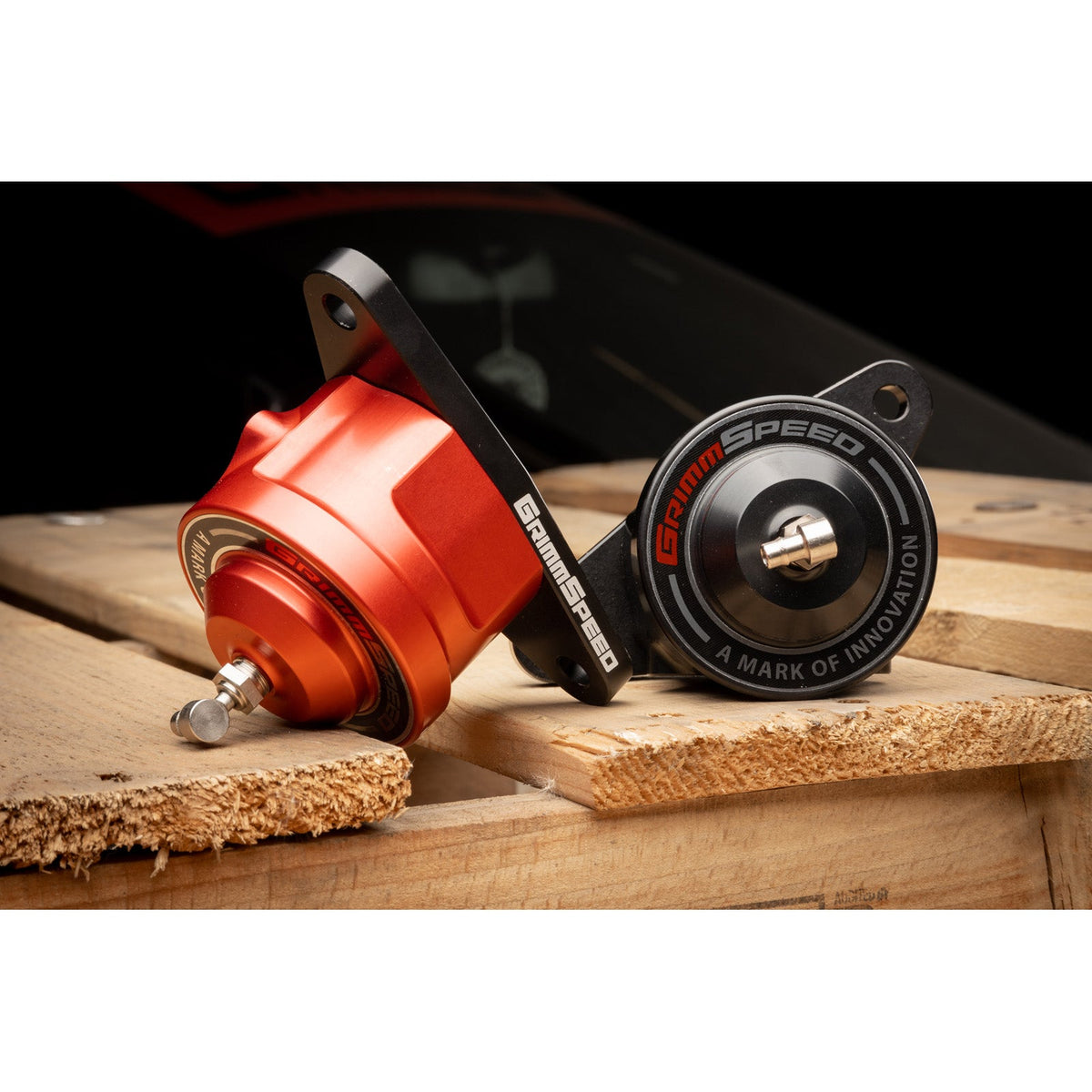 GrimmSpeed GRM126032RED for 04-21 Subaru STI V2 Bypass Valve - Red